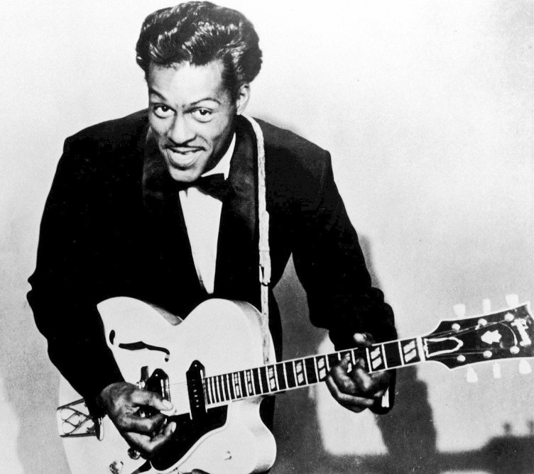 Portrait of Chuck Berry