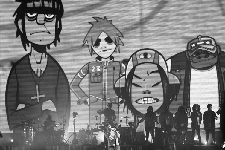 Portrait of Gorillaz