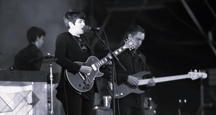 Portrait of The xx